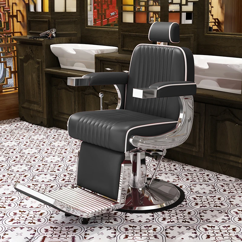 

Barber Wash Chair Spa Furniture Vintage Aesthetic Beauty Hydraulic Salon Manicure Luxury Professional Chaise Coiffure Stool