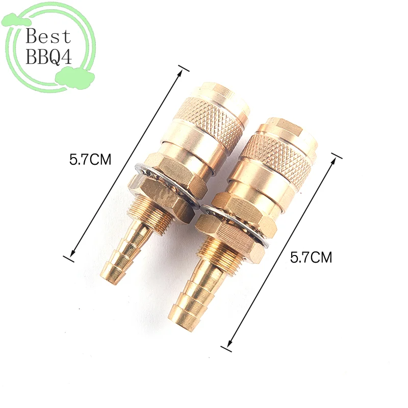 (BBQ4)Water Cooled Gas Adapter Quick Connector Fitting For TIG Welding Torch or MIG Welding Torch connector Soldering Supply