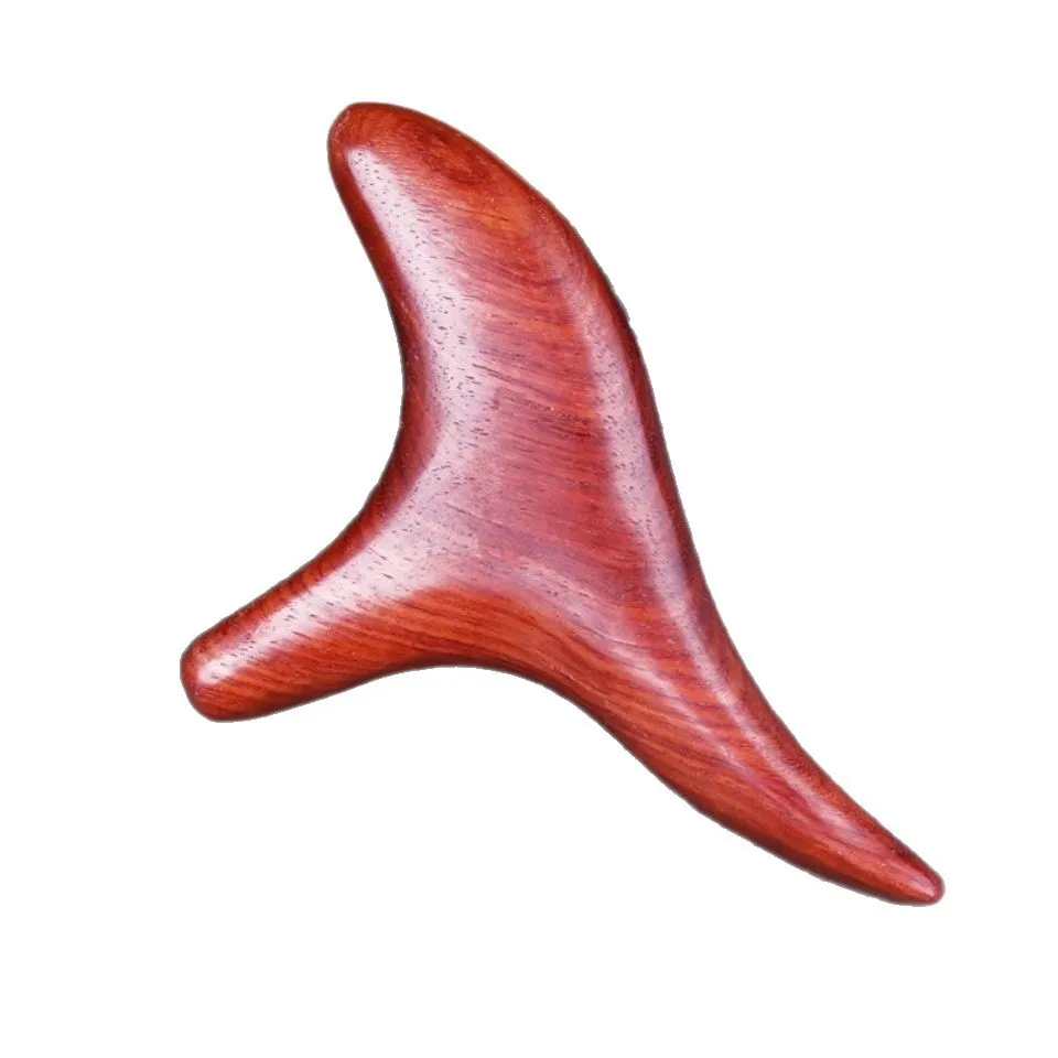 Drewniane narzędzia do punktów spustowych Gua Sha, profesjonalne narzędzia do udrażniania limfatycznego, drewniane narzędzia do masażu terapeutycznego pleców, nóg, dłoni i twarzy. — zdjęcie 2