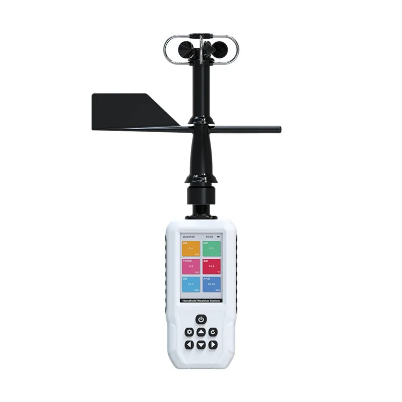 

Handheld Small Weather Station Wind Direction Wind Speed Portable Miniature, Environmental Outdoor Monitoring