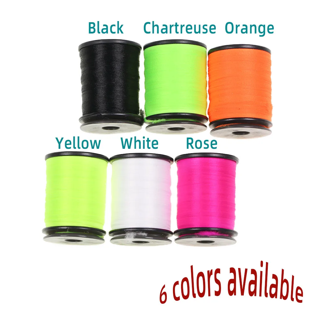 20M/Spool Fly Mark Yarn 6 Colors Available Polypropylene Dubbing Fine Dry Wet Spinner Wings Fly Tying Parachutes Materials