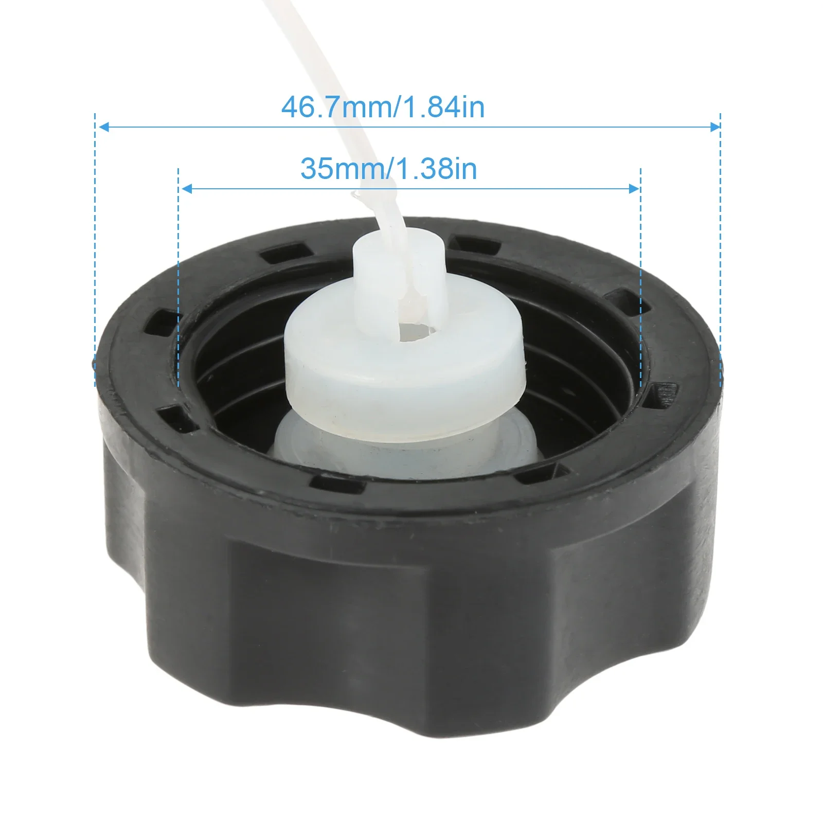 Brushcutter Chainsaws Fuel Tank Cap Cover for 43CC 52CC CG430 CG520 BC430 BC520 TL43 TL52 Engine Motor Lawn Mower Grass Trimmer