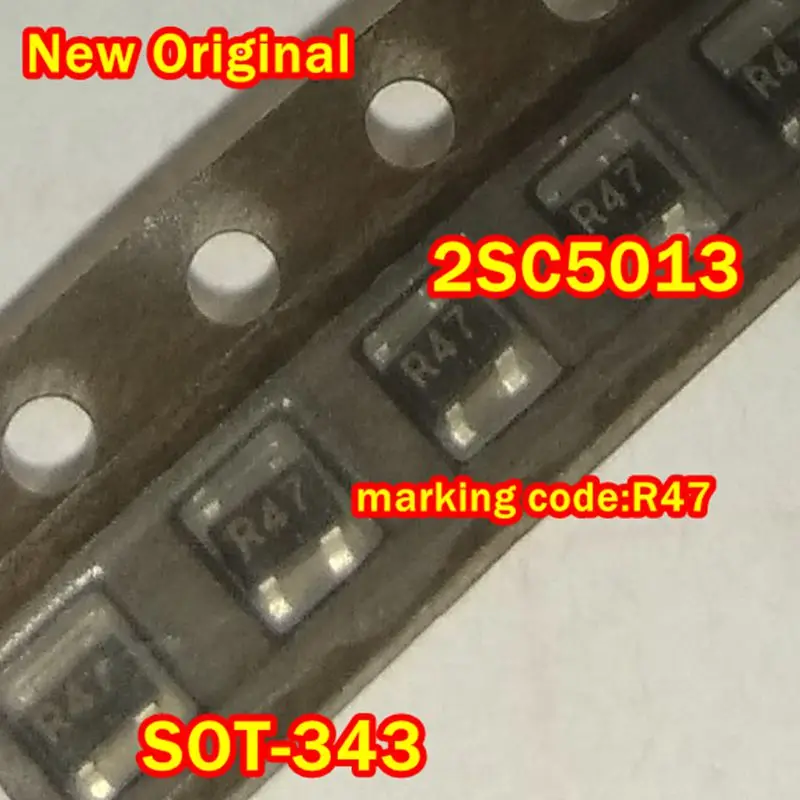 10Pcs to 500Pcs New Original 2Sc5013 Sot-343 Marking Code:R47 Npn Epitaxial Silicon Rf Transistor