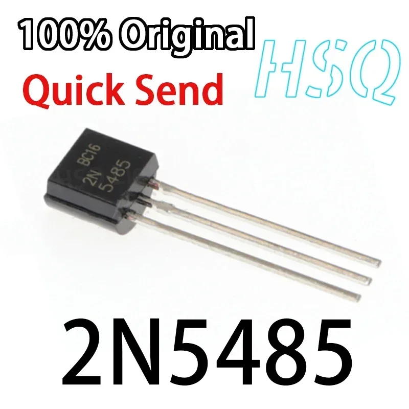 10PCS Spot New 2N5485 2N5457 2N5484 2N5486 TO-92 Direct-plugged RF JFET Transistor