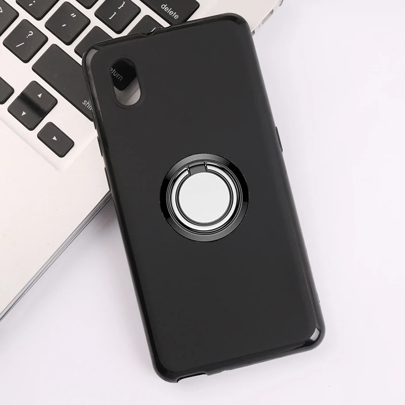 Для Alcatel 1B 1A 2020, задний кольцевой держатель, кронштейн, чехол для телефона, мягкие силиконовые чехлы из ТПУ 5002A 5002D 5002F 5002I 5002X