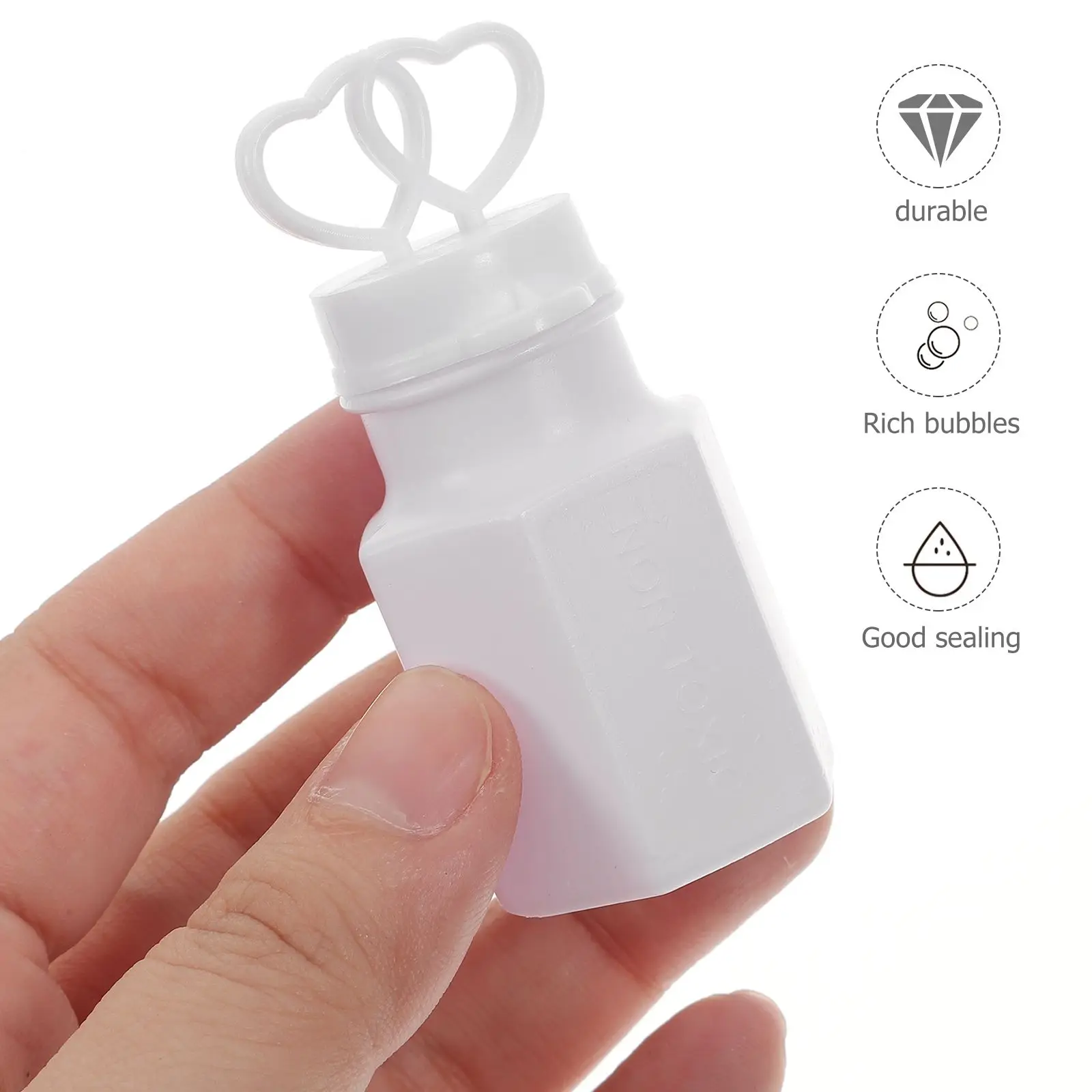 16 ชิ้น W ขวด Empty Filling Solution เด็กยักษ์ Bubbles กลางแจ้งปลอดภัยวัสดุปาร์ตี้สนุก