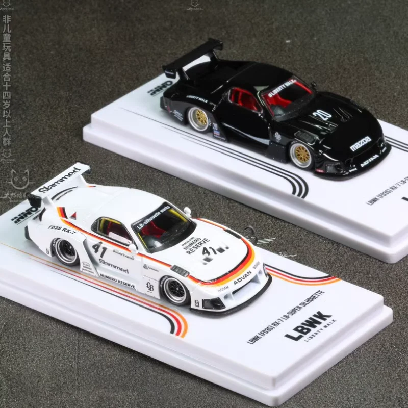 

INNO 1/64 Scale F40 LBWK RX7 RX3 GTR R35 KPGC10 Alloy Car Model Classics Adult Souvenir Gift Static Display