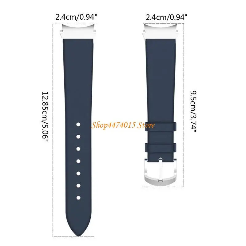 حزام K1aa Watch Band منحني لـ Watch4/Watch 4 40/42mm معصم معصمه.