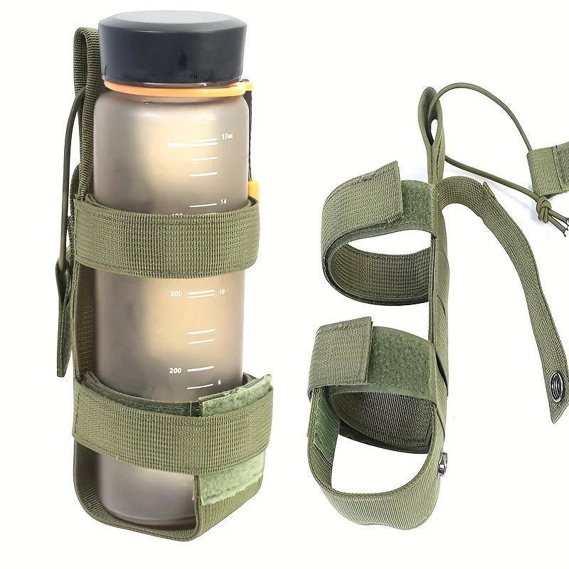 1PC Water Bottle Pouch Bag Molle Portable Military Outdoor Travel Hiking Water Bottle Holder Kettle Carrier Bag