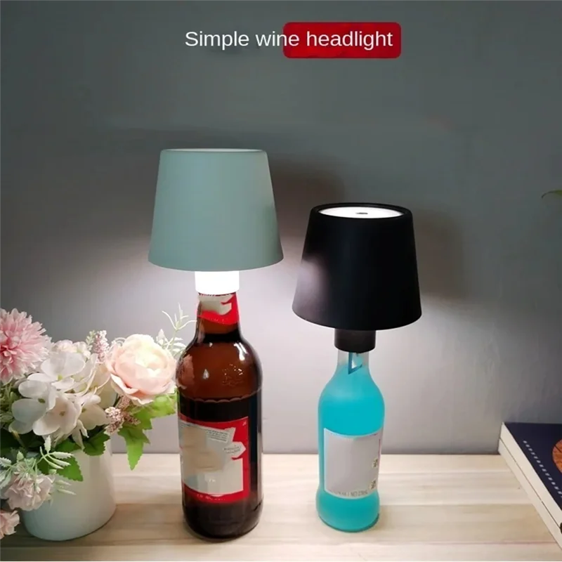 【A56X】LED Bar Head Table Lamp Atmosphere Night Light Removable And Portable Charging, White,16 Color