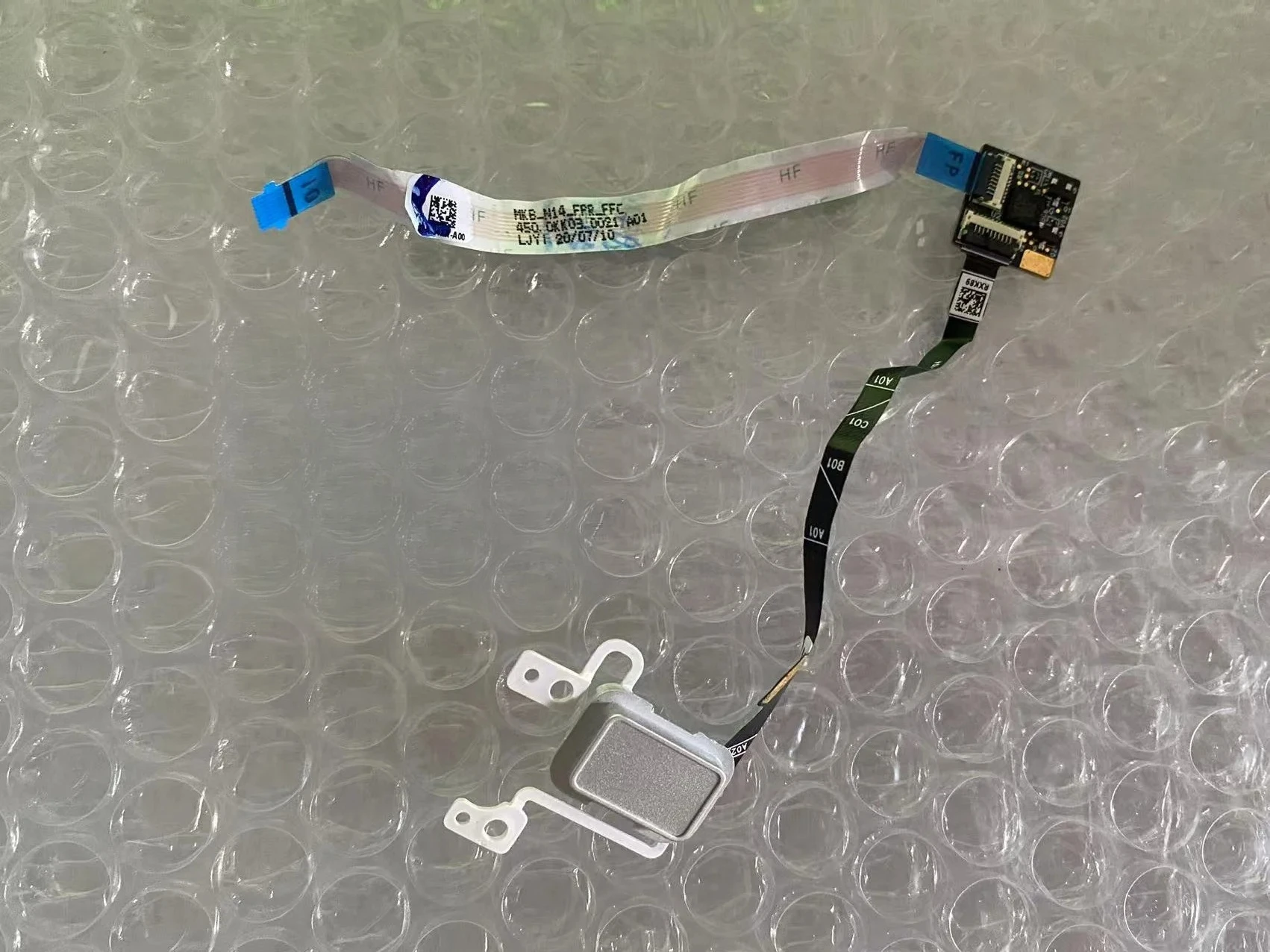 FOR Dell Inspiron 5401 5402 5405 Key Switch Fingerprint Scanner