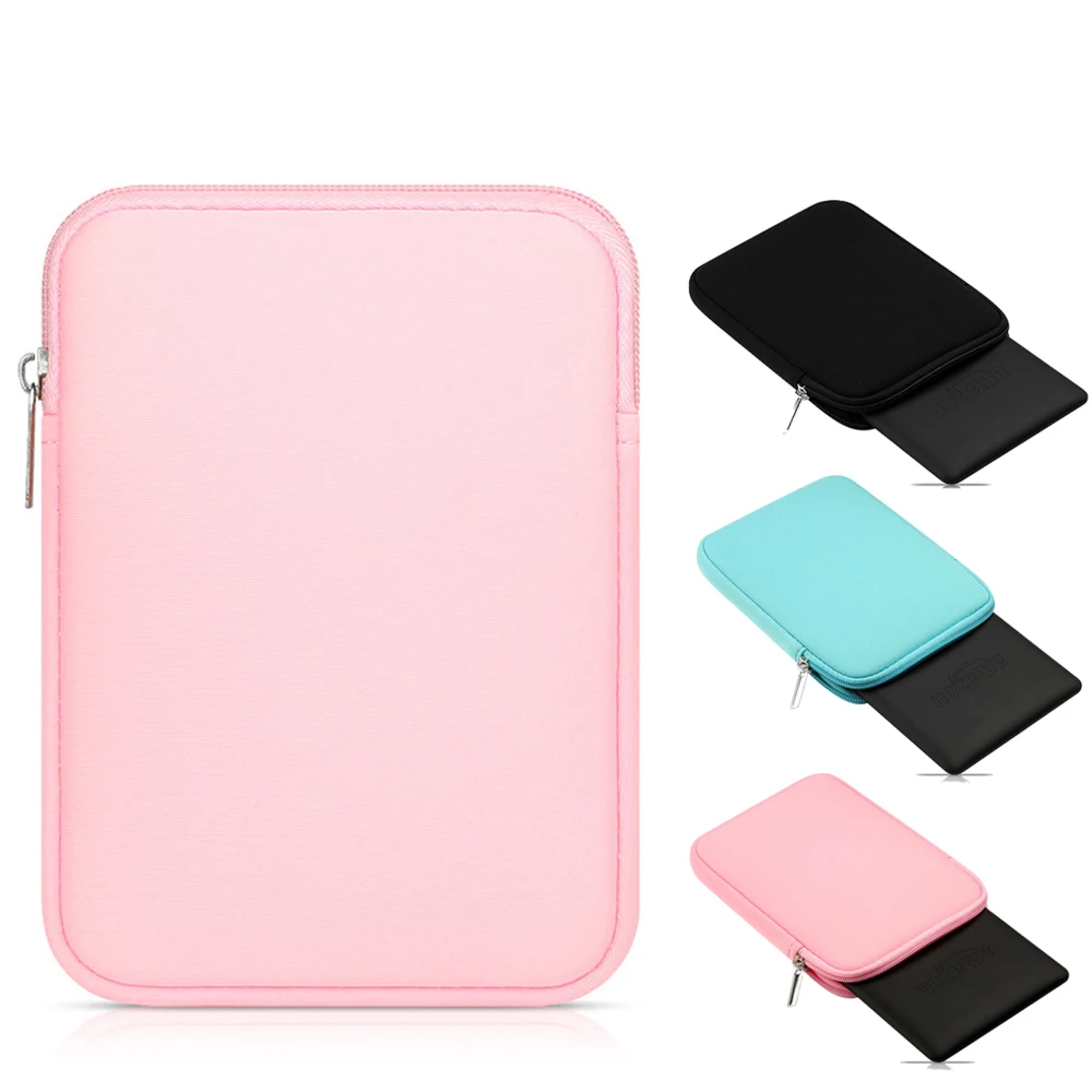 Tablet Sleeve for Fire HD 8 Kids Plus 2018 2020 2017 8'' Cover Case Zipper Bag Universal Protective Shell