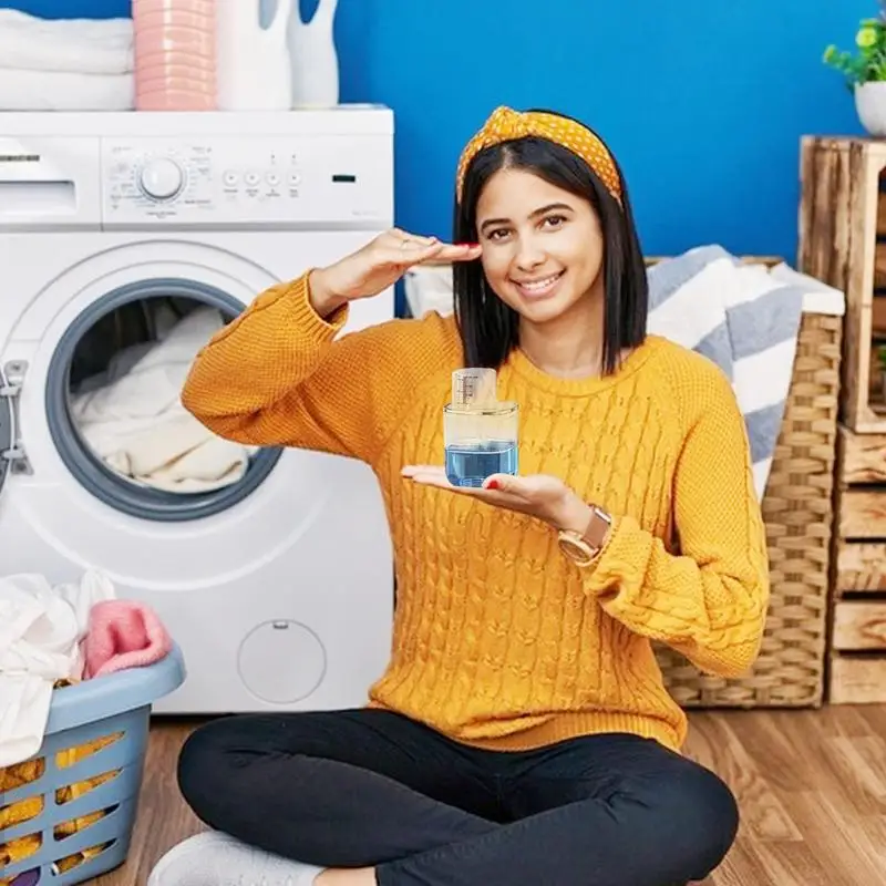 Laundry Detergent Storage Box U-shaped Outlet Laundry Detergent Container Laundry Powder Container Laundry Room Storage And