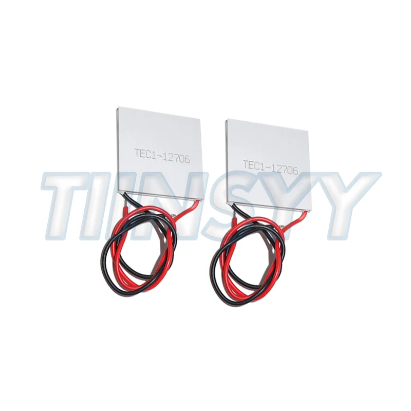 2pcs Peltier Cooler Module TEC1-12706 40x40mm 12V Thermoelectric Element 12706 Cooling Peltier DIY Electronics