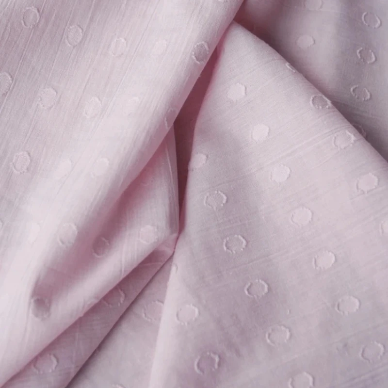 140x50cm Cotton White Fabric for Sewing Clothing, Soft and Breathable Cotton Poplin Material for Dressmaking Sewing Cloth