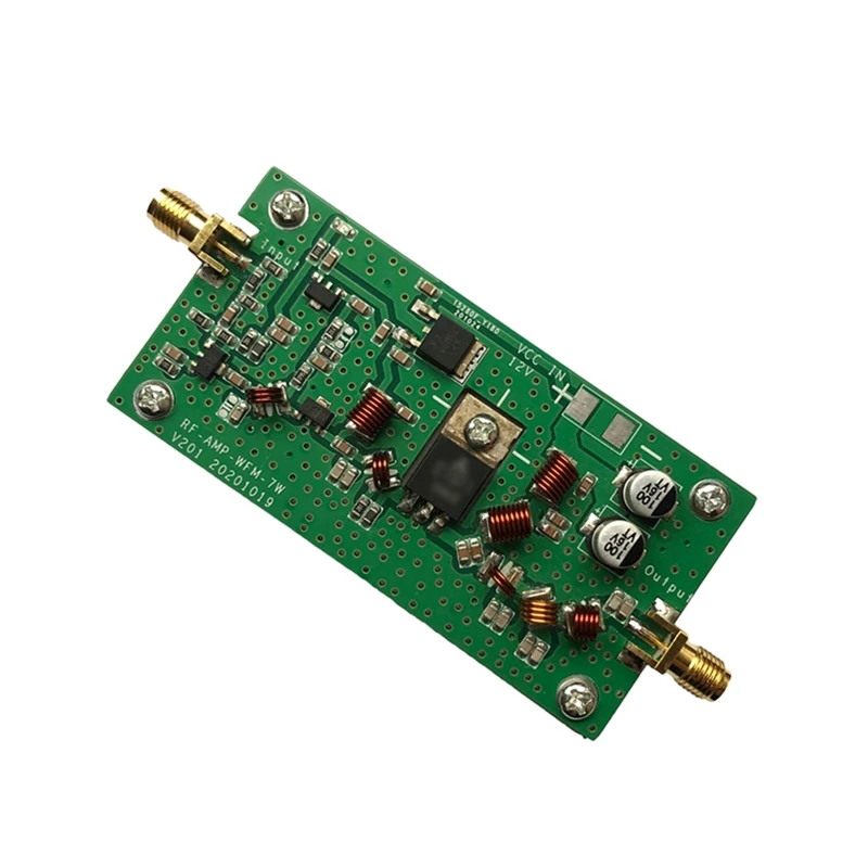 Módulo unidirecional de alta frequência do rf do módulo 65mhz-110mhz 7w do impulsionador do amplificador do sinal do rf