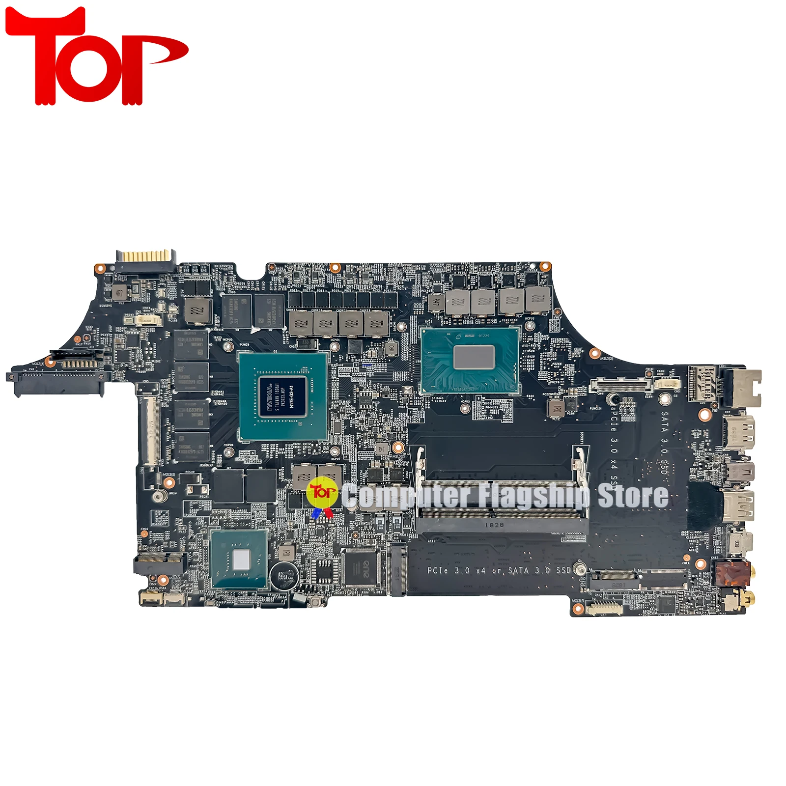 MS-16P51 Laptop Motherboard For MS-16P5 GE63 GP63 GL63 I7-8750H GTX1050TI GTX1060 GTX1070 Mainboard 100% Testd Fast Shipping