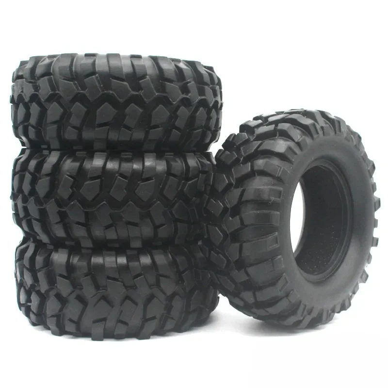 4pcs 1.9 Inch  96mm 108mm Rock Crawler Tire Wheel With Solid Beadlock Wheel Rim For 1/10 Axial  Rc Car