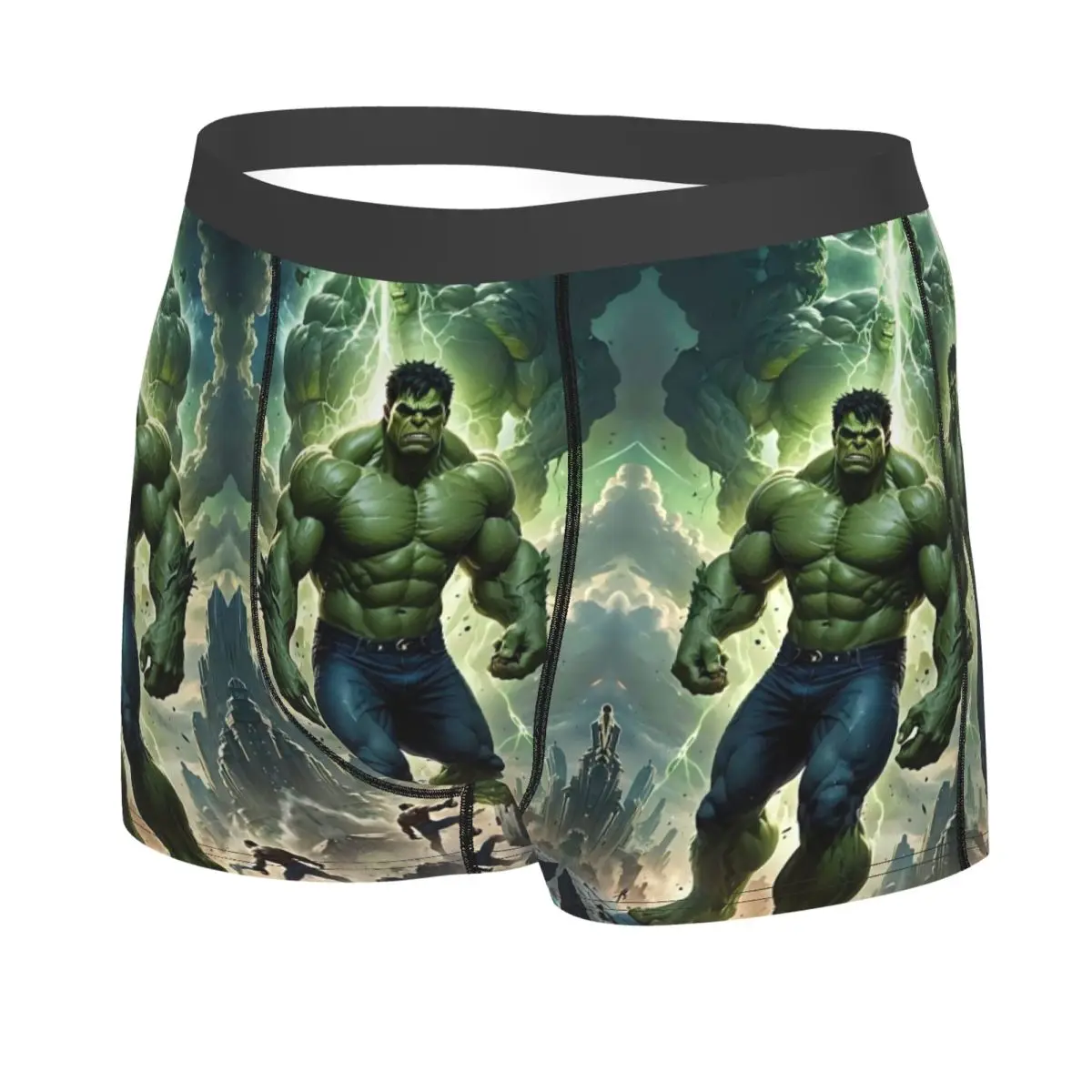 مخصص هالك لا يصدق توهج الملابس الداخلية الرجال تنفس موضة فيلم سراويل داخلية للرجال السراويل سراويل لينة السروال للرجال