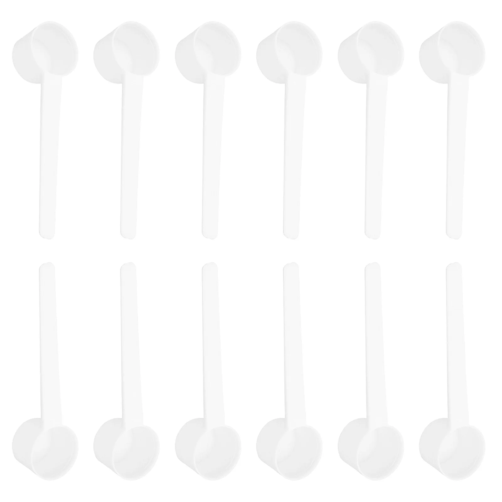 

50pcs Milk Powder Scoop 5 Gram Measuring Spoon For Coffee Protein Salt Dry Ingredients Reusable Lightweight Camping Travel