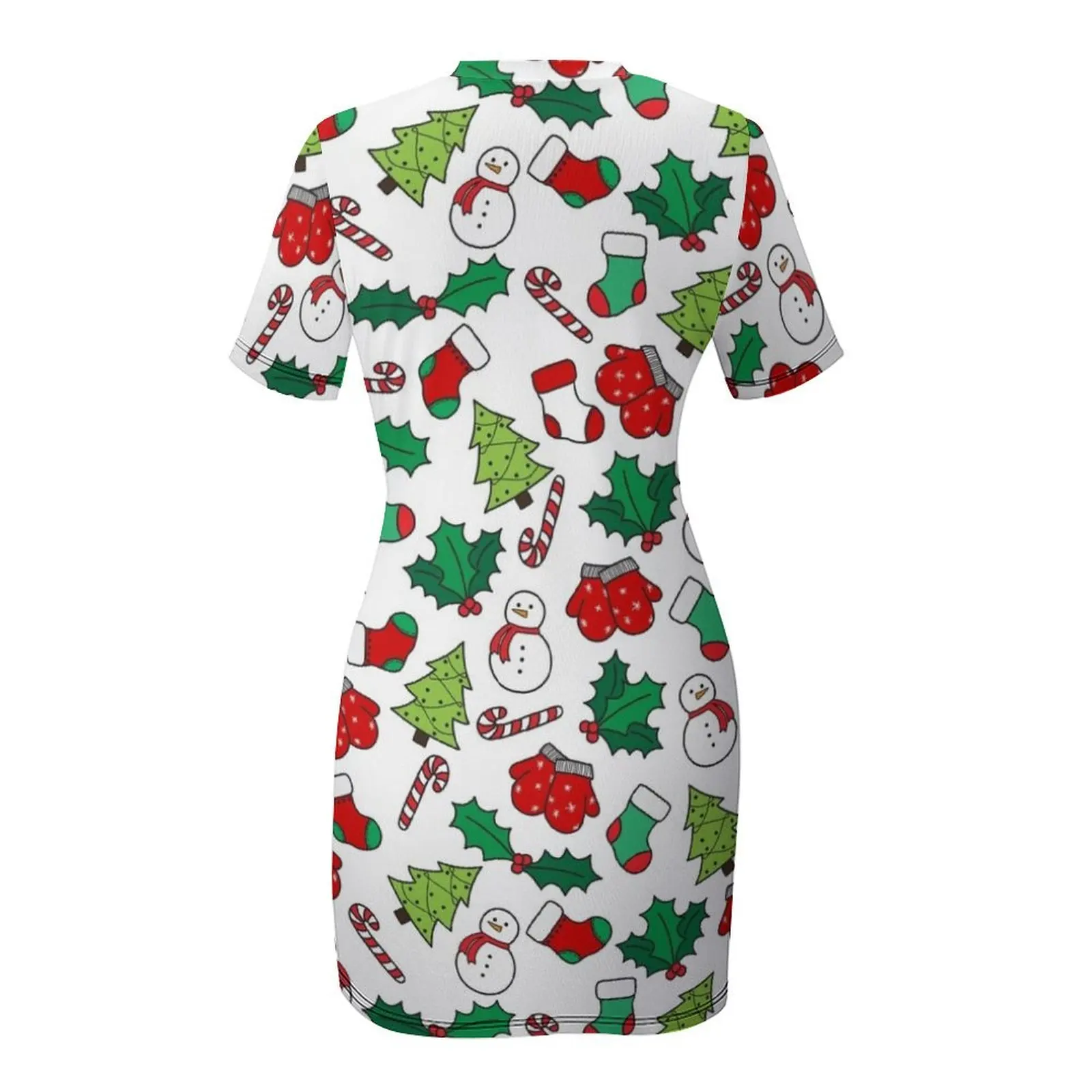 Umore natalizio Abito a maniche corte abiti da ballo 2025 abito da festa da donna di lusso abito estivo da donna abiti da occasione formale