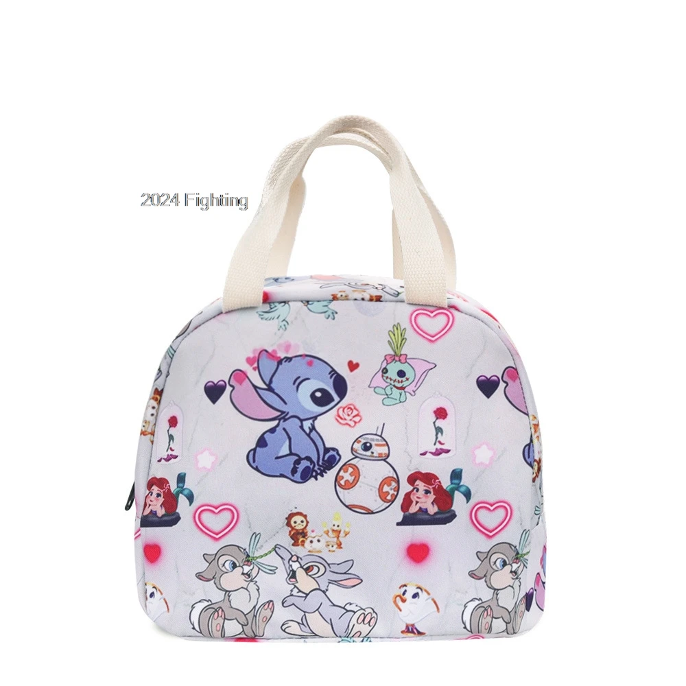 Cartoon Lilo & Stitch Backpacks Printe Girls Orthopaedics Kids Backpack Kawaii Waterproof School bag