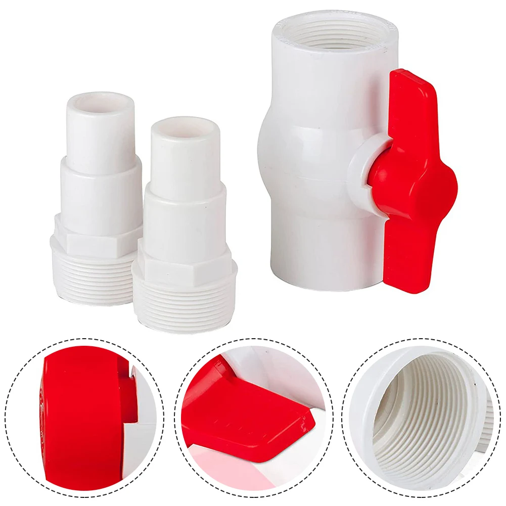 On/Off Valve Adapter Used For Swimming Pools And Spas Gardening On/Off Valve Adapter High-quality And Easy To Use
