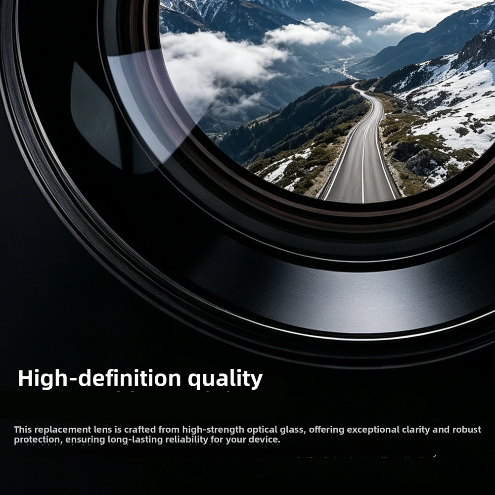 2026 New Clear Panoramic Glass Lens For DJI Avata 360 Drone= Camera Repair High Definition Lightweight Replacement Part Black