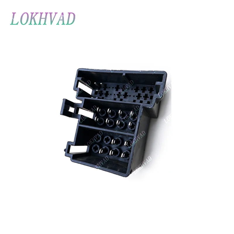 16 Pin CAN Bus Decoder To ISO Radio Harness Adapter For Renault Megane 2 Clio 3 Trafic MK2 Kangoo Android Cable