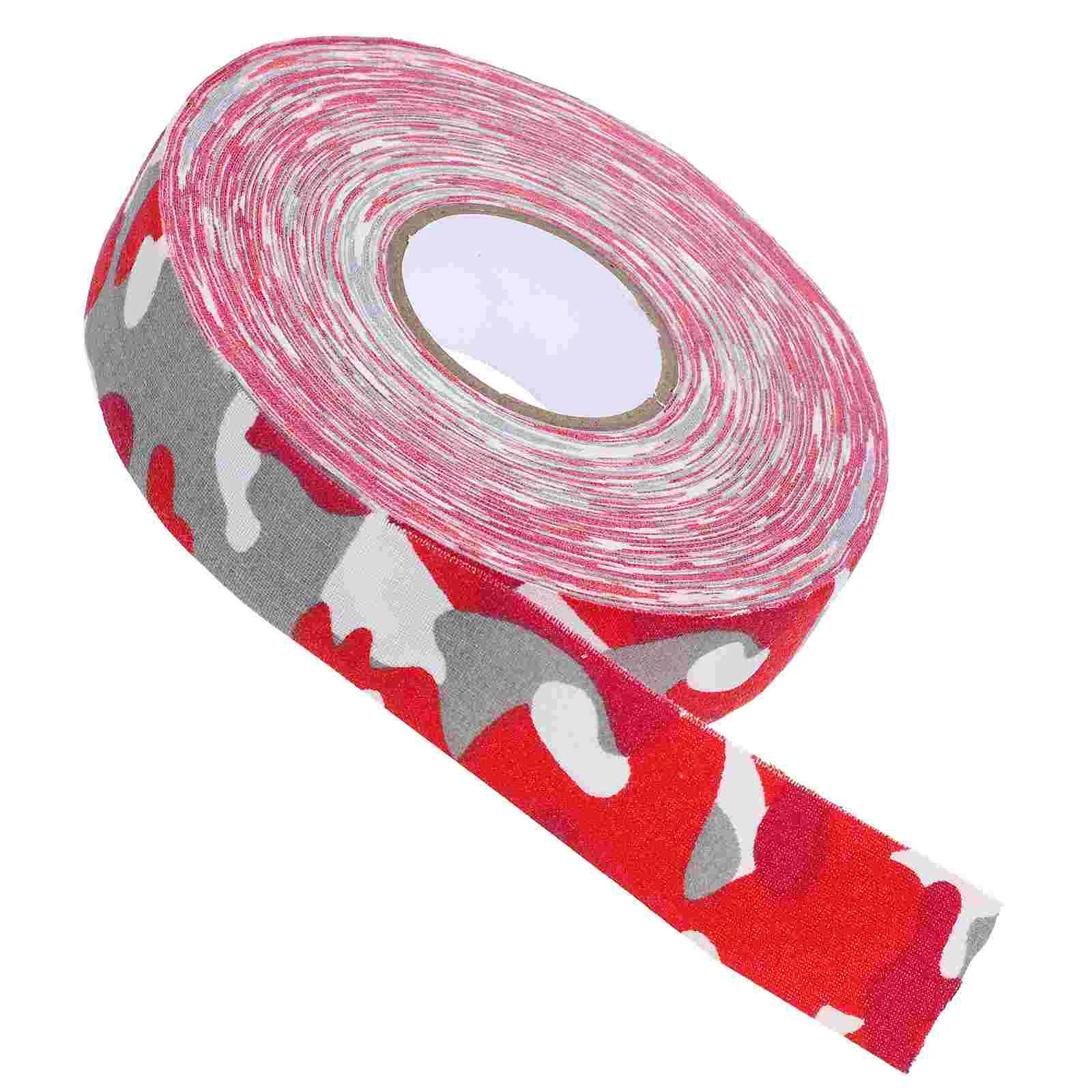 2 Rolls Combined Sports Protective Gear Hockey Tape Handheld Nozzle Tin Cotton Two Ice Sticker