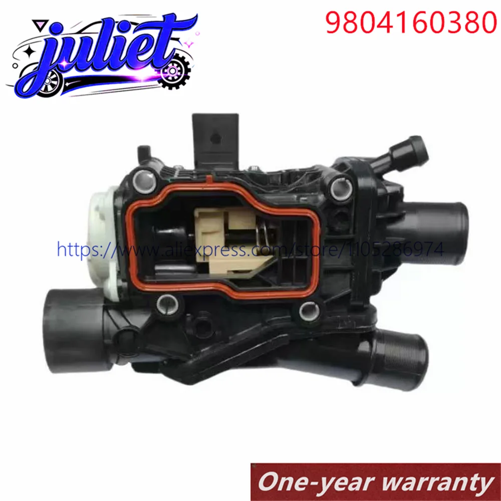 

New 9804160380 9849443980 1876476 2264810 Thermostat & Housing For Peugeot Citroen Ford 2.0 Blue HDi Diesel