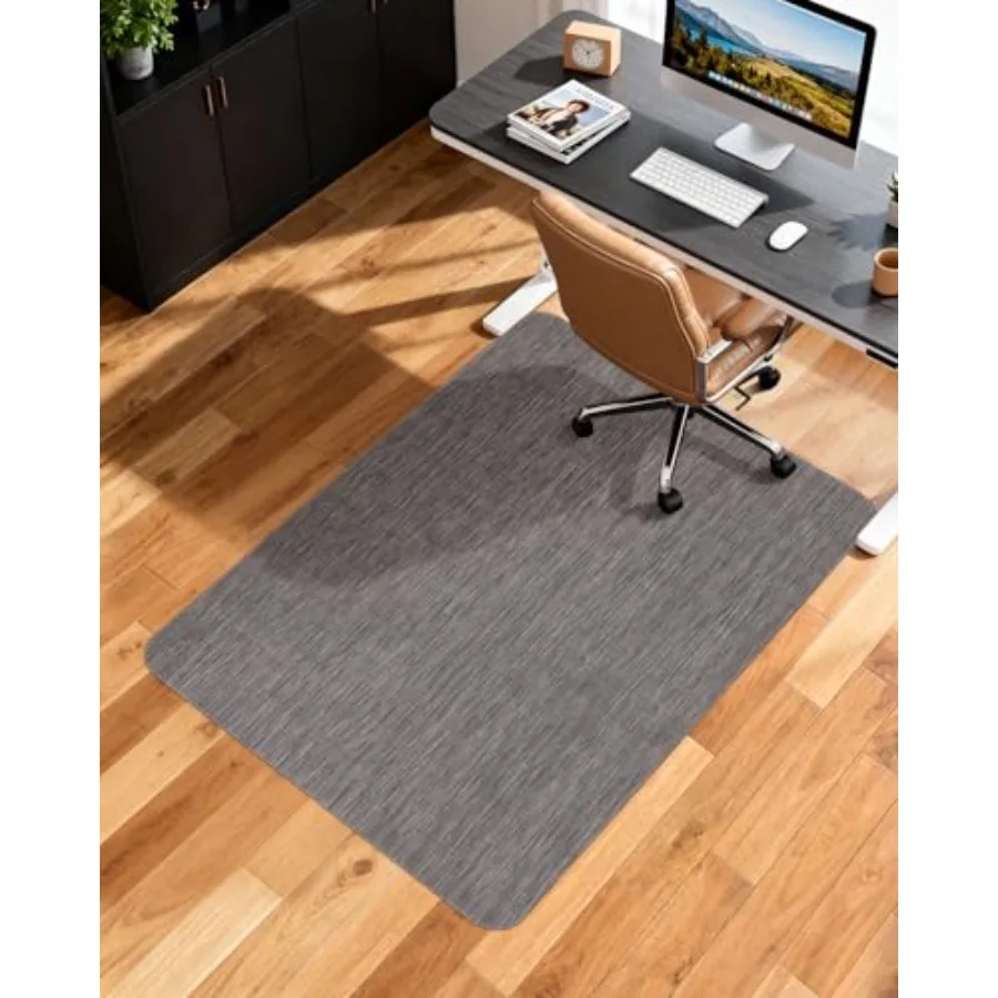 

Office Chair Mat for Hardwood Floor 44.9" x 53.1" Non-Slip Desk Computer Chair Mat PVC Floor Mat for Rolling Chair Heavy Duty W