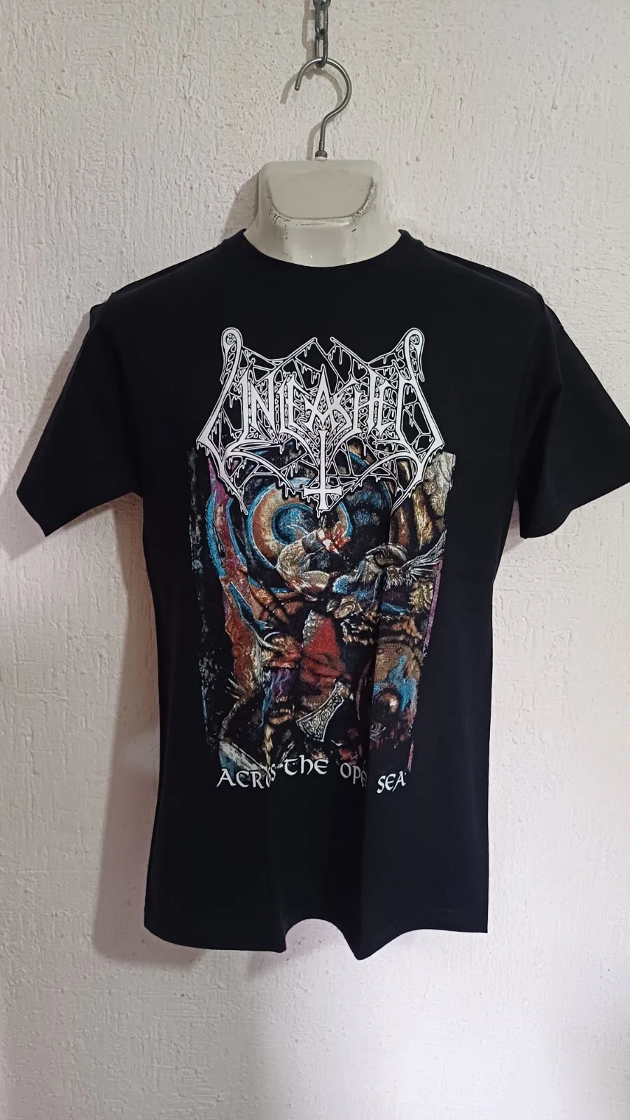 Unleashed across open T shirt death metal entombed grave dismember
