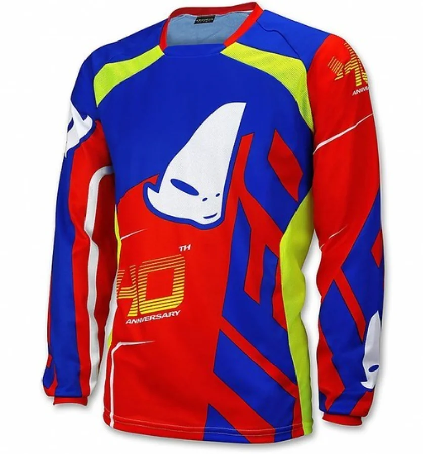 2023 MTB Trikot Herren BMX Moto Enduro Motocross Trikot MTB Trikot MX Radtrikot Fahrrad DH Sport-Shirt Downhill-Trikot – Detail 3