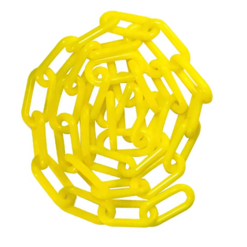 A88X Road Warning Block Barrier Chain Traffic Crowd Parking Control Chain Plastic Chain