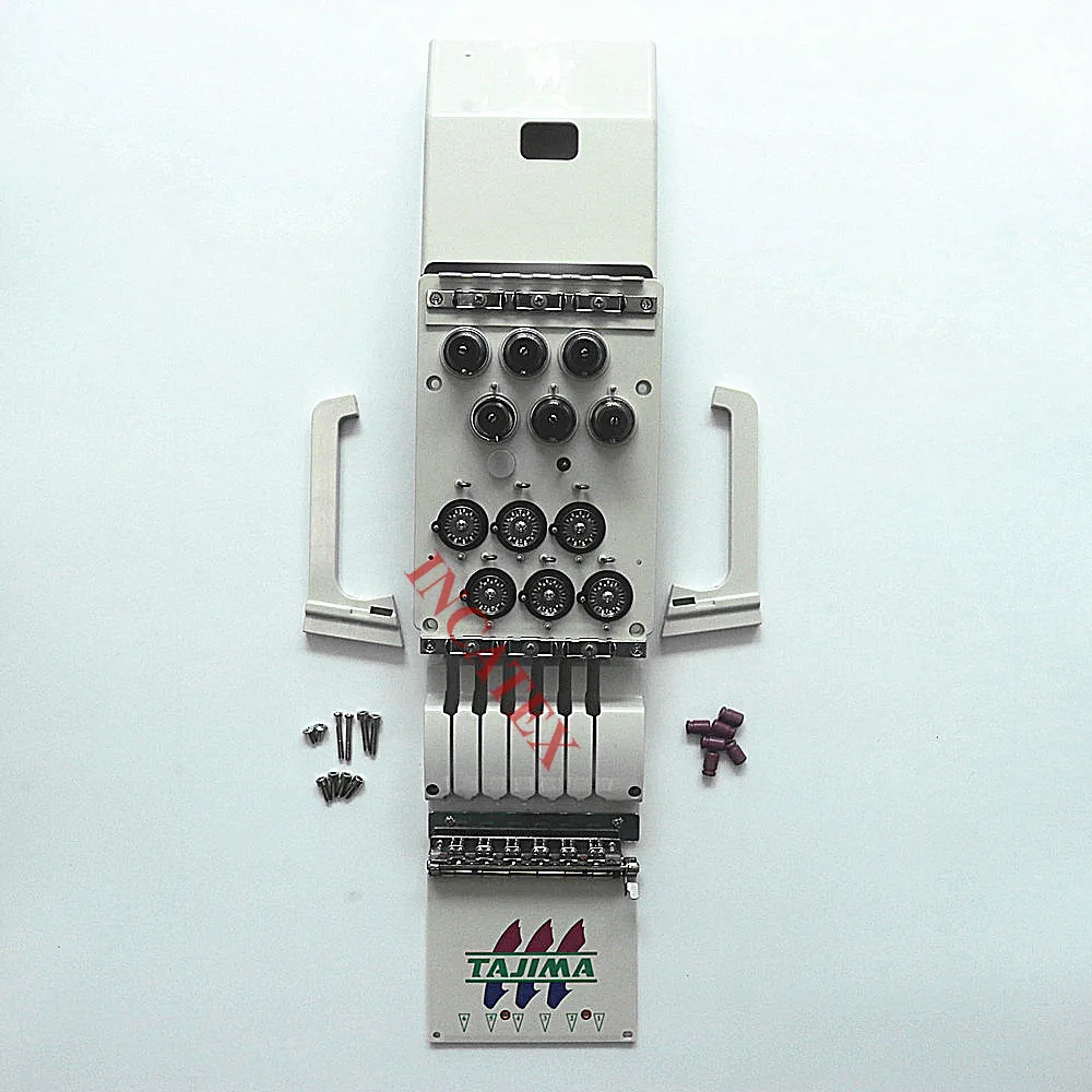 Tajima Embroidery Machine 6 Needles 6 Colors Full Set Bottom Thread Alarm System Upgrade With Electronic Board For Model TMFD