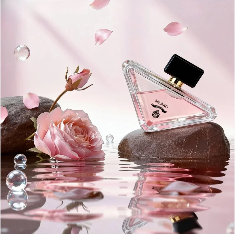 Perfume Fresco y Misterioso de 90 ml, Aroma a Capullos de Flor de Azahar Dulce, Ámbar Profundo, Almizcle Blanco Sedoso, Fragancia Duradera para Citas Románticas