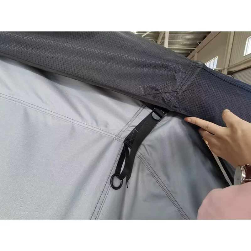 High Quality Large Capacity Folding Waterproof Rooftop Tent Stable Design For SUV Off-road Vehicle Car Outdoor Camping