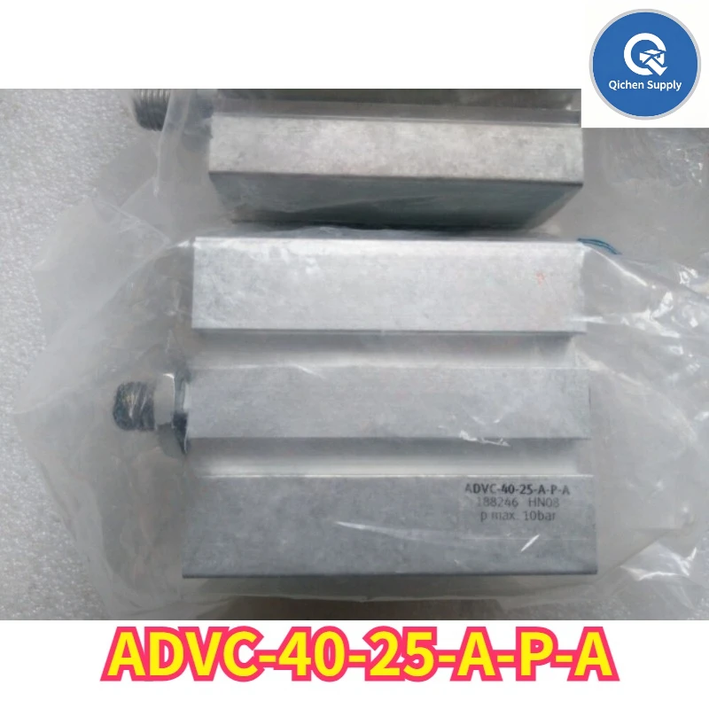 1PC New FST ADVC-40-25-A-P-A 188246 Short Stroke Pneumatic Cylinder 40mm Bore 25mm Stroke Double Acting Compact Air Cylinder