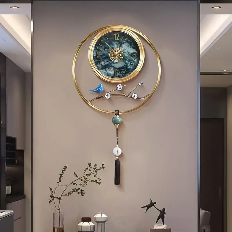Colorful Silent Vintage Wall Clock Design Unusual Nordic Bedroom Wall Clock Luxury Aesthetic Reloj Digital Pared Room Decoration
