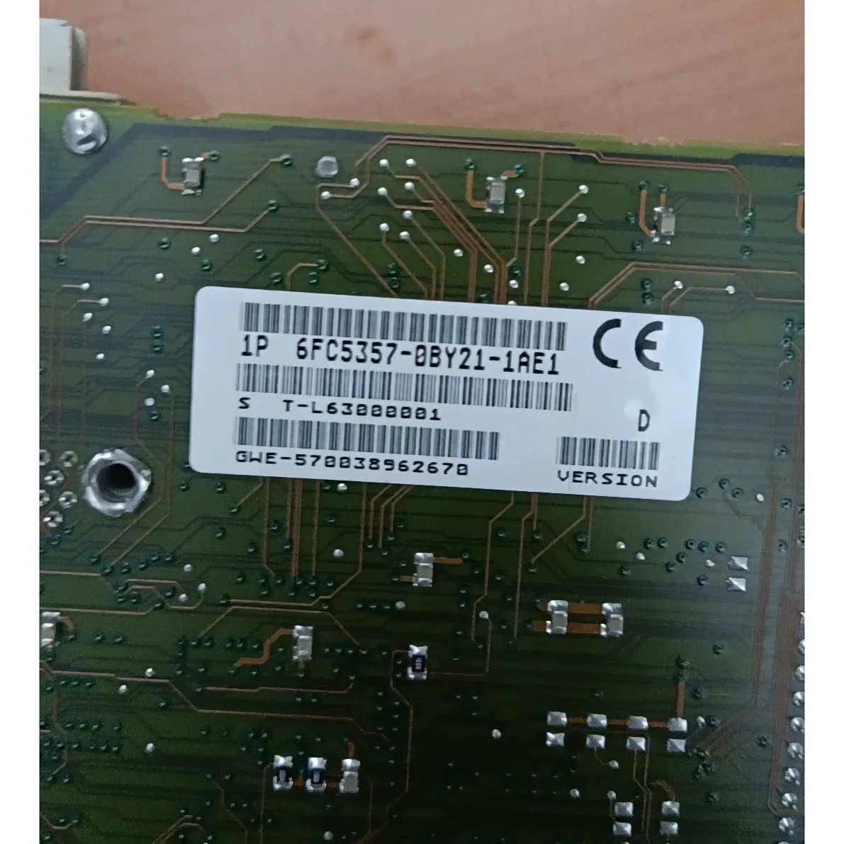 Placa base de control 6FC5357-0BY21-1AE1 Con garantía