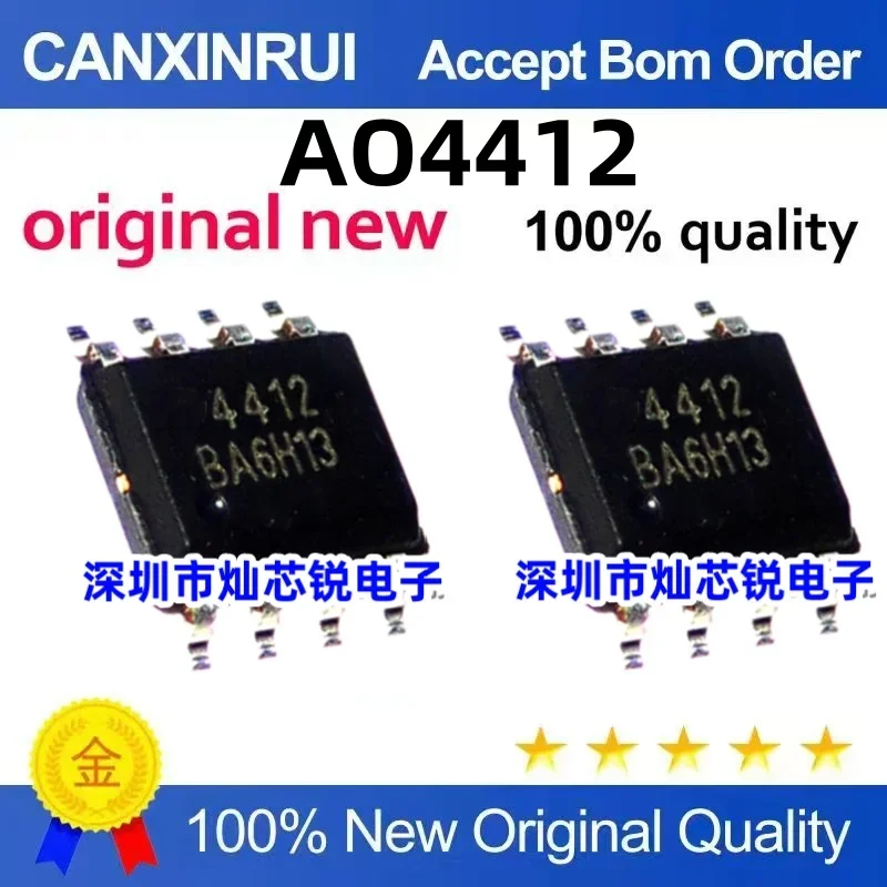 (5-100 pieces) Brand new stock AO4412 4412 SOP-8