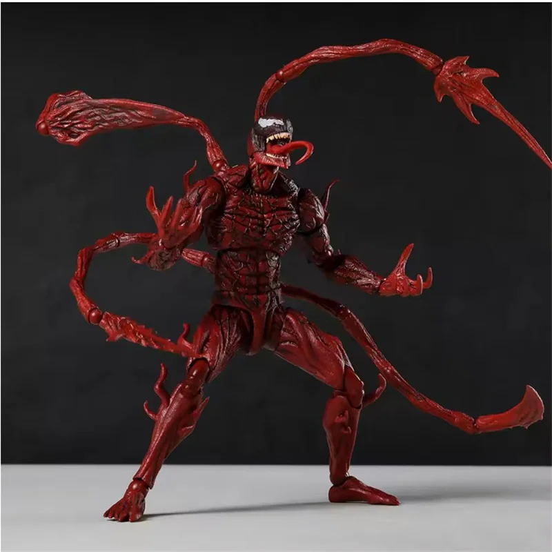 SHFiguarts Venom Red Venom Carnage Actionfigur SHF Venom 3 Let There Be Carnage Anime Figur Sammlermodell Spielzeug Geschenke – Detail 3