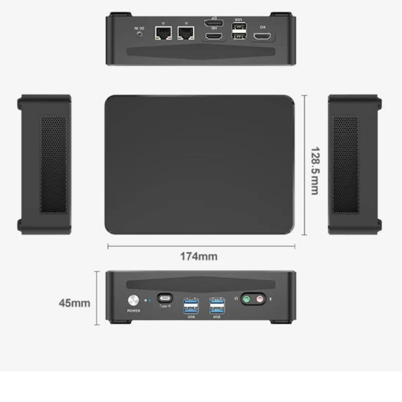 i9-13900H 13700H Mini Host Thunderbolt 4 Office Games Mini Desktop i Computer