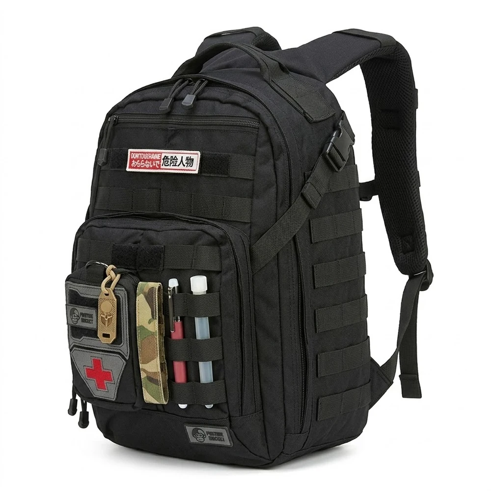 Tactical RUSH Assault Backpack 20L Military MOLLE Daypack Water Resistant Outdoor Hiking Camping Trekking Rucksack for Men