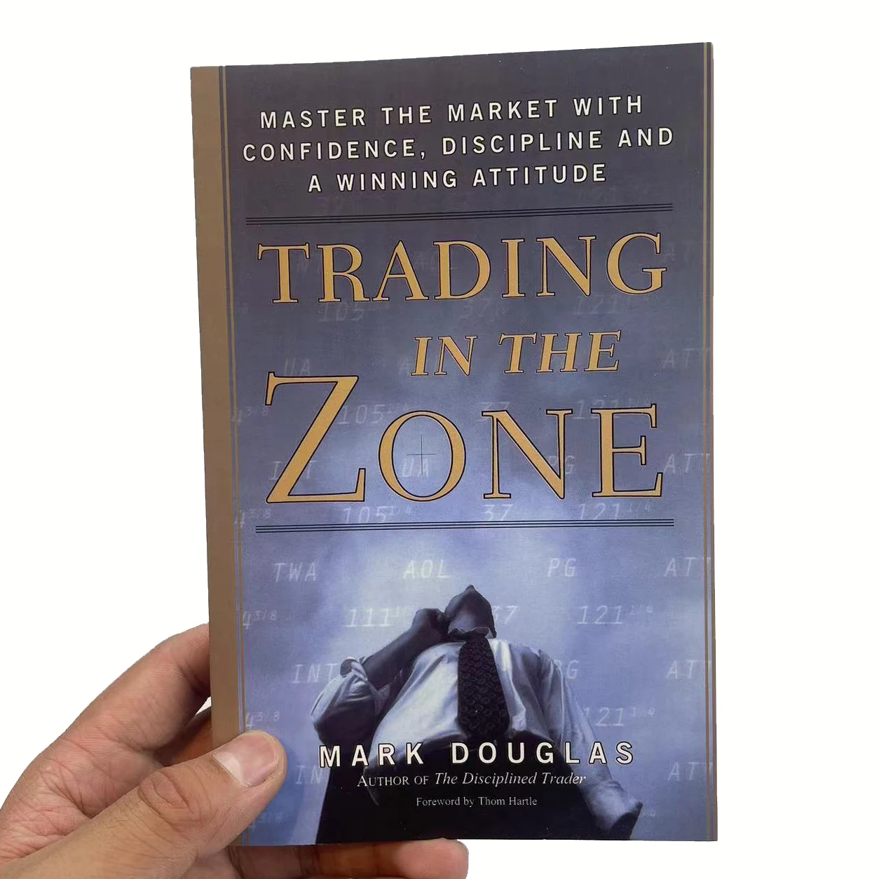 livro em papel em ingles por mark douglas trading in the zone brochura 01