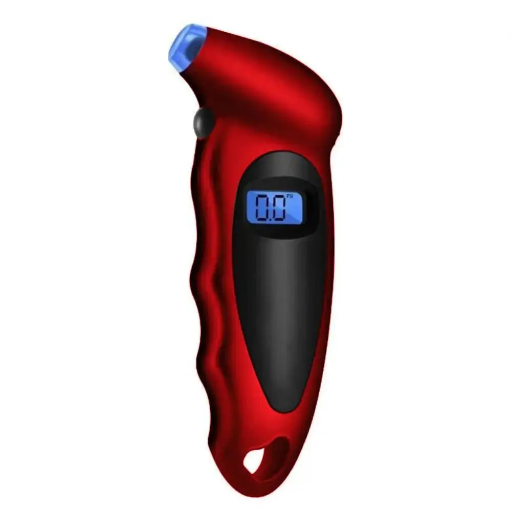 Digital Tire Pressure Gauge – High-Precision Tyre Pressure Tester with Red Backlit LCD Display for Cars, SUVs & Motorcycles 3