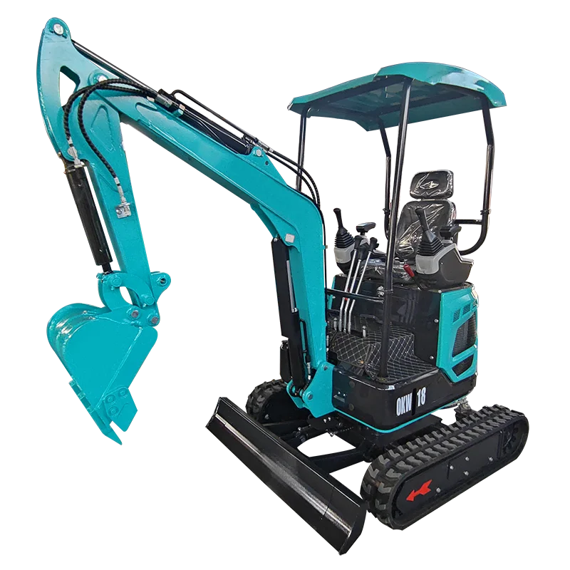 Customized products 5 ton 6 ton excavator mini excavator prices with Side swing function