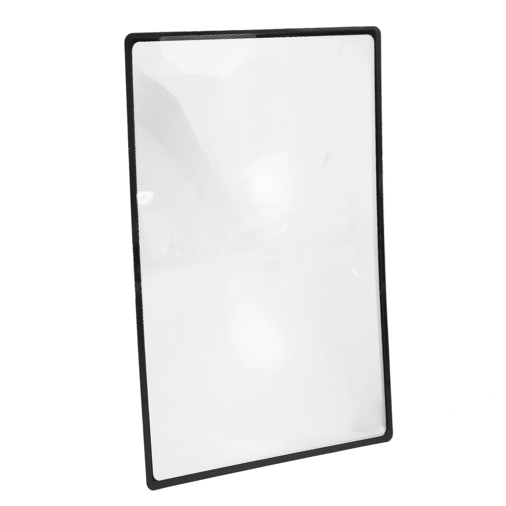 المكبر ورقة دعم القراءة ، عدسة مكبرة 3 التكبير الأسود