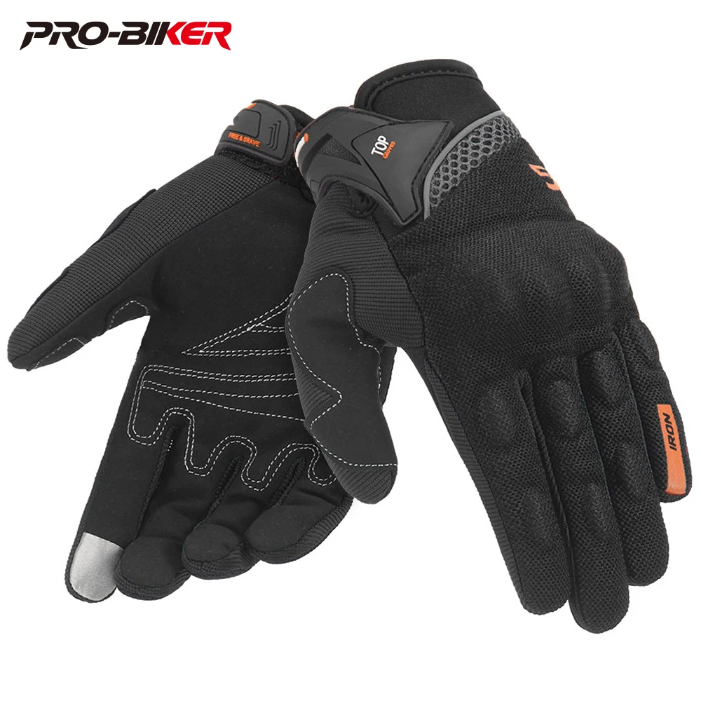 

Summer Motorcycle Full Finger Protective Racing Gloves Off-road Full Finger Knight Riding Motor Motorcycle Gloves
